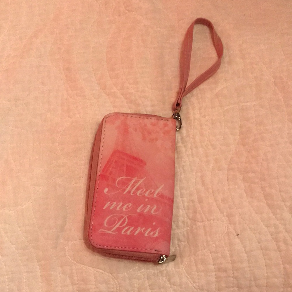 Paris Pink Wallet